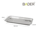 BANDEJA INSTRUMENTAL 18,5X8X1,5 CM.