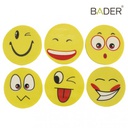 GOMA DE BORRAR SMILEY X36 UDS.