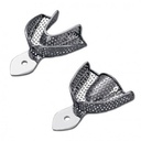 KIT CUBETAS RIM LOCK X10UDS. PERFORADAS ACERO INOX