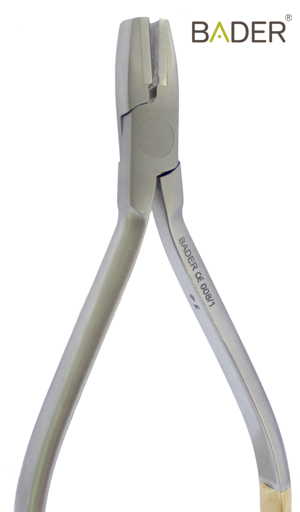 PINZA CURVA PER FILI ORTODONTICI LISCIA