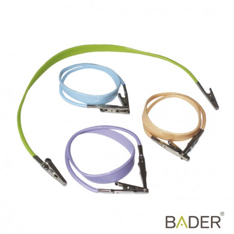 BUNTE PLASTIK-SERVIETTENKETTEN, 4ER-PACK