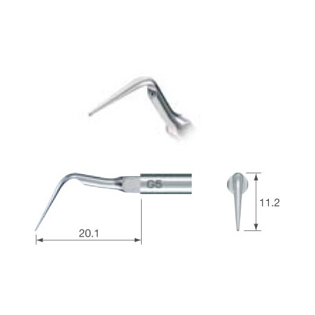 [SJ5B] INSERT INOX-TITANIO G5 SATLC