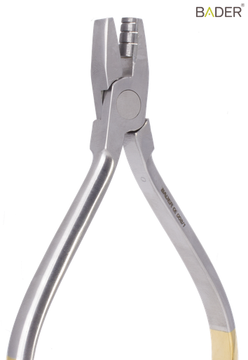 [1218] PINZA PER PIEGATURA DEI FILI ORTODONTICI CON SCANALATURE