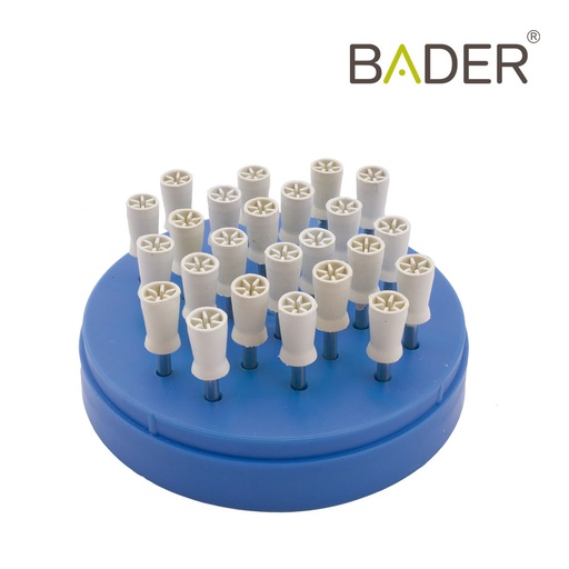 [4001-2] BROSSE DE PROPHYLAXIE GOBELET EN CAOUTCHOUC X100PCS.