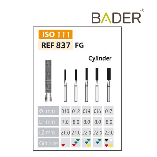 [837-016 C] DIAMANTBOHRER FG ISO 837-314-534-016 GRÜN X5ST.