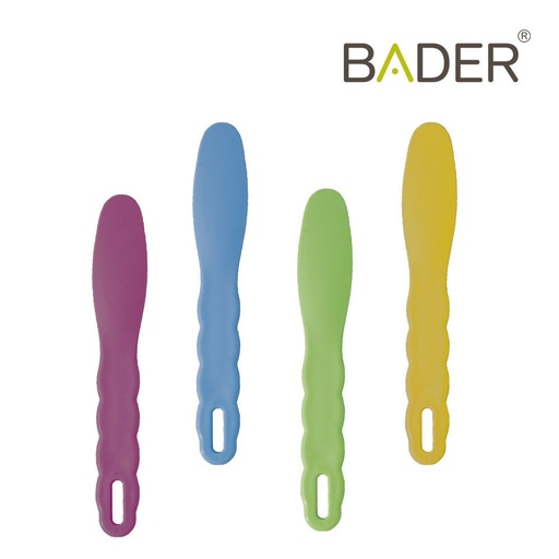 [0905015] SPATULES EN PLASTIQUE COULEURS DIVERSES X6PIÈCES