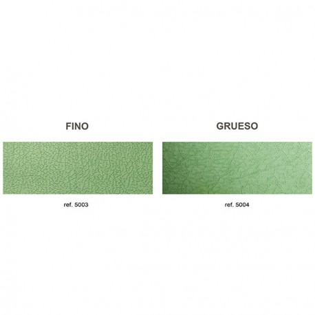 [5005] CIRE DE COULÉE RUG. FINE 0.35MM VERTE 15X7.5CM. N° 106