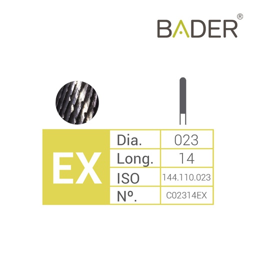 [C02314EX] FRESA EM CARBURO DE TUNGSTÊN ISO.500.104.144.110.023