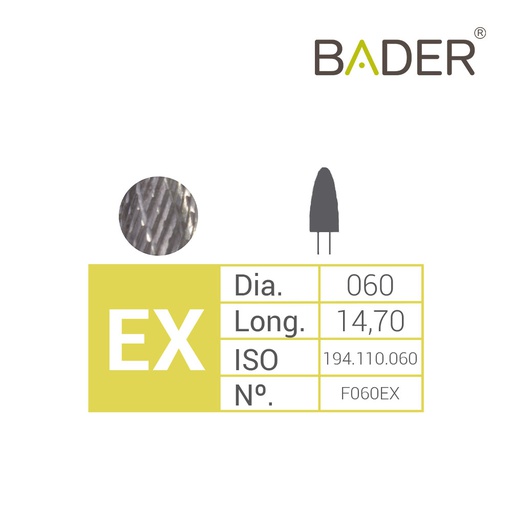 [F060EX] FRESA EM CARBURO DE TUNGSTÊN ISO.500.104.194.110.060