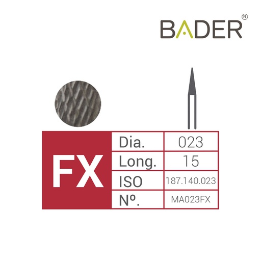 [MA023FX] FRESA EM CARBURO DE TUNGSTÊN ISO.500.104.194.140.023 
