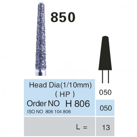 [850-050-13] HP-DIAMANTFRÄSEN ISO 806.104.001.806.050 X5UD