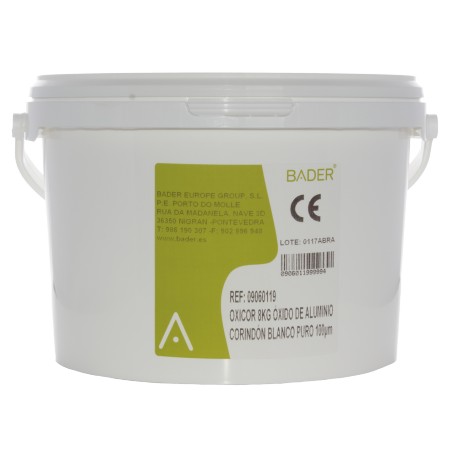 [09060119] OXICOR 100µm 8KG ALUMINIUMOXID/WEISSER KORUND