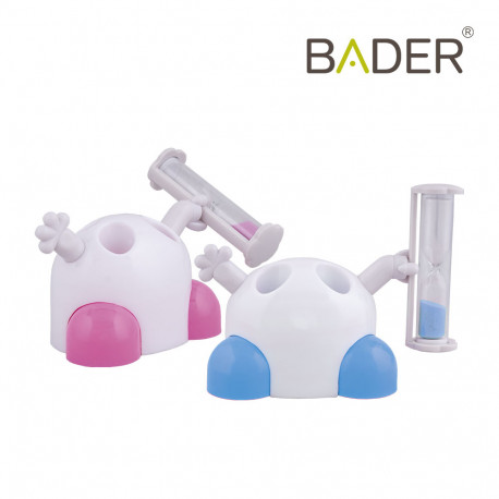 [0905082] TOOTHBRUSH HOLDER WITH CLOCK X6 PCS.